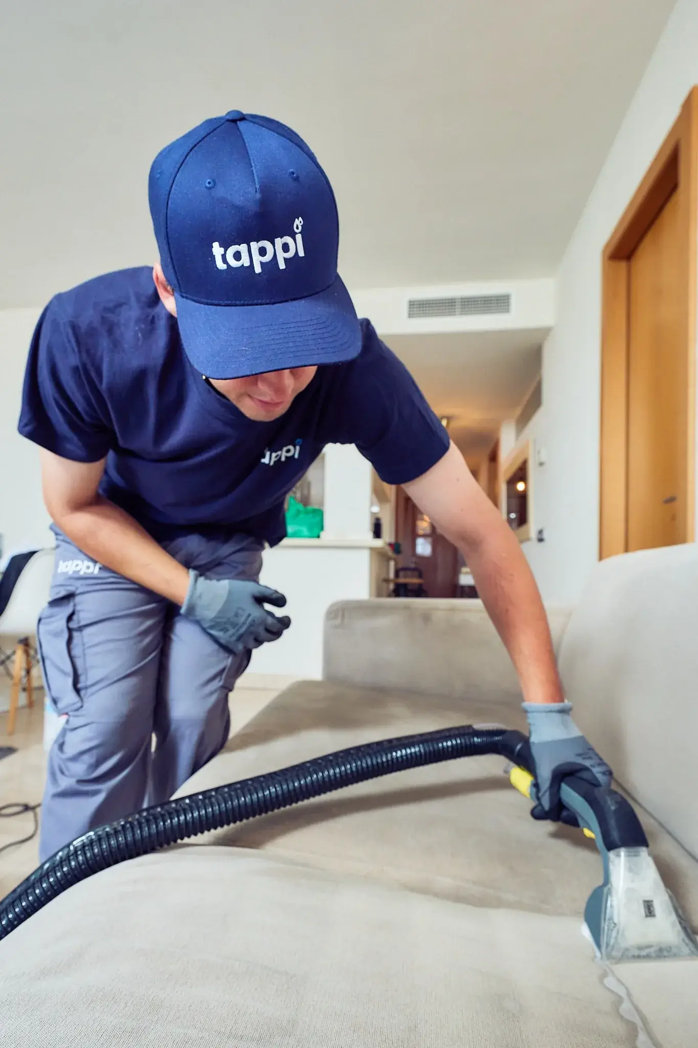 Equipo Kärcher de inyección-extracción de tappi